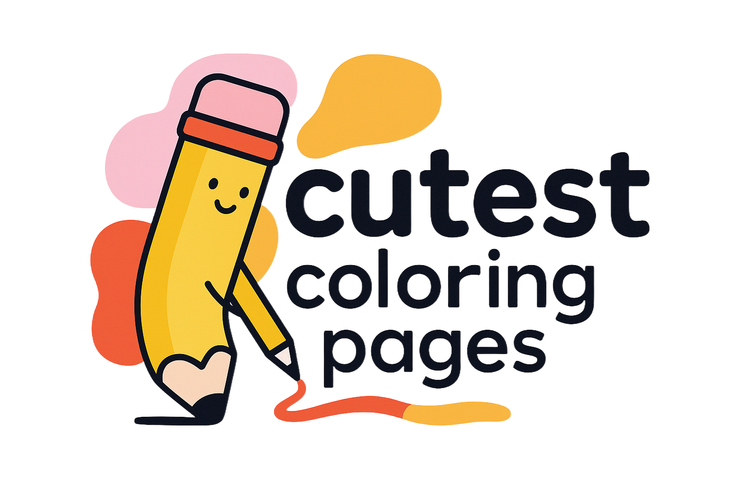Cute Coloring Pages Logo