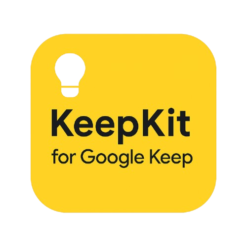 KeepKit: Enhanced Google Keep Experience logo