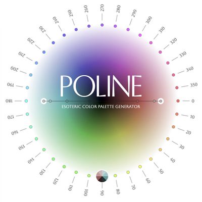 Poline — Esoteric Color Palette Generation Library logo
