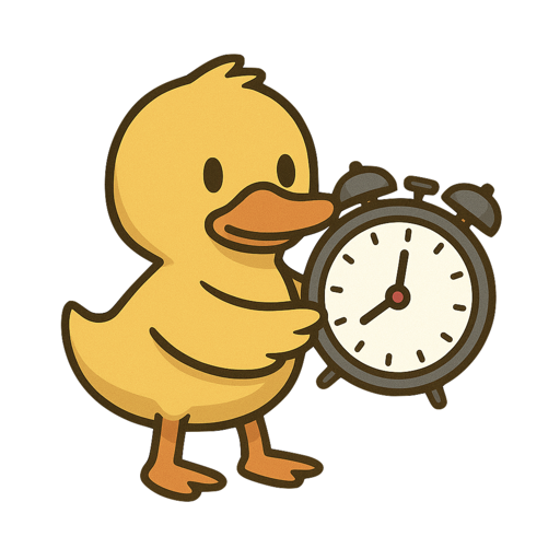 Pomodoro Timer - Study Duck Logo