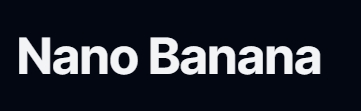 Nano Banana logo