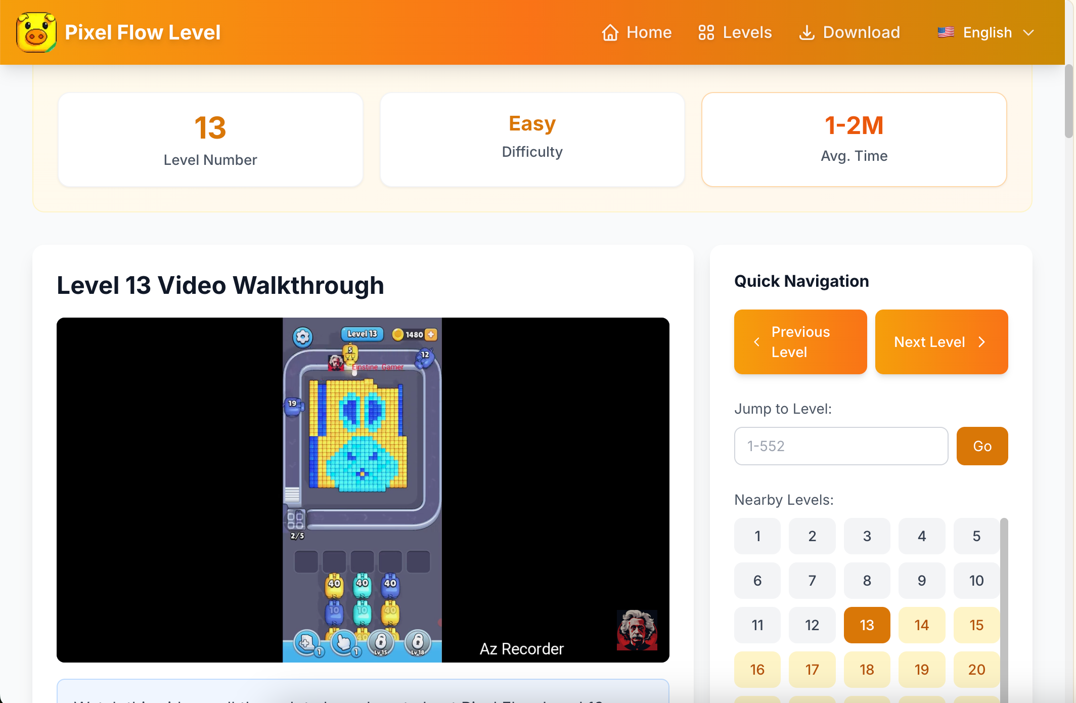 pixel flow guide product screenshot