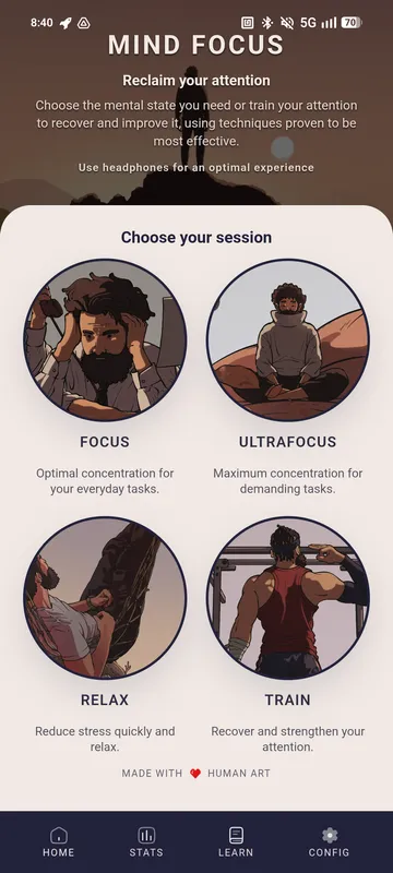 Mind Focus: Reclaim your attention product screenshot
