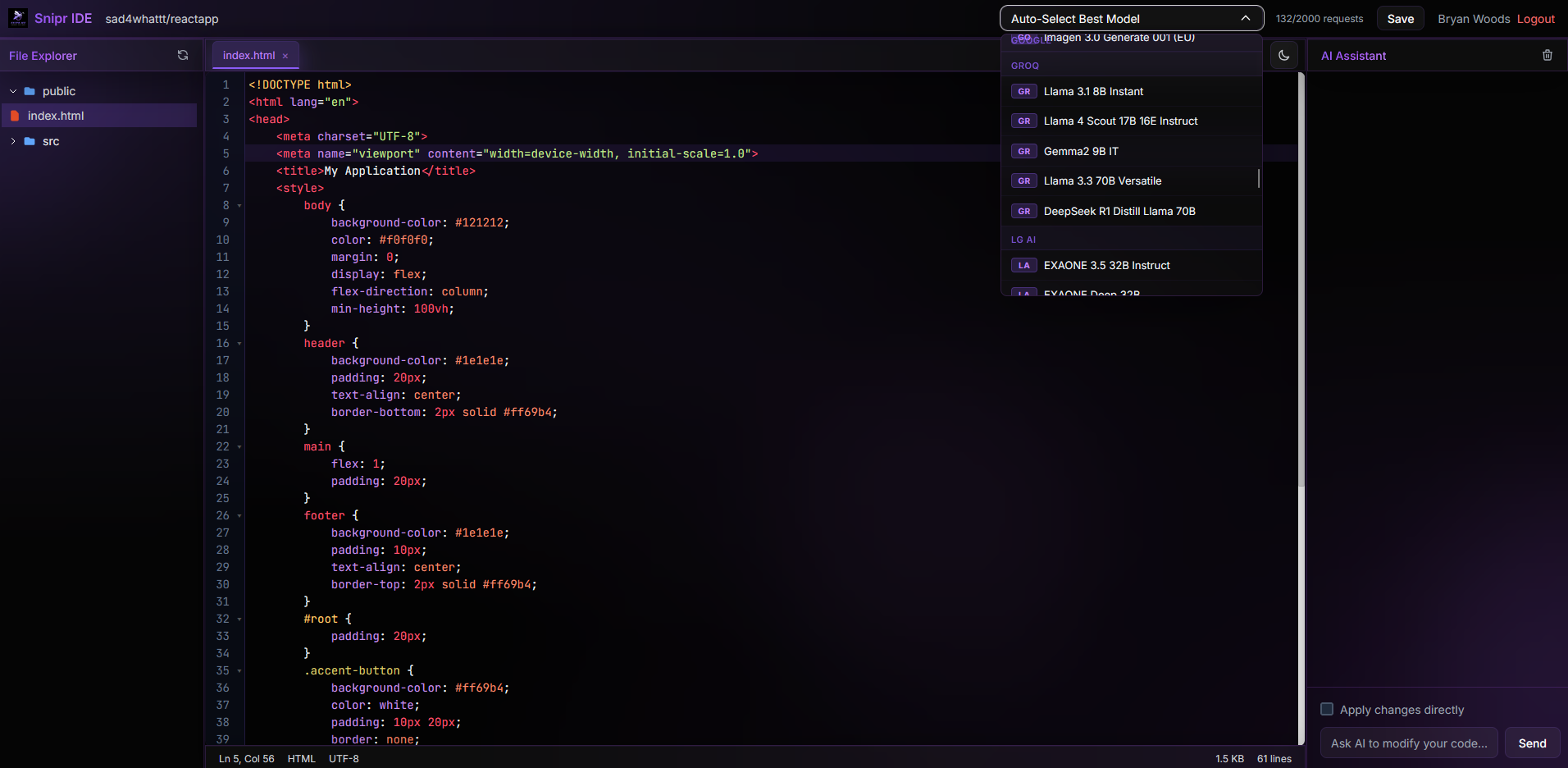 Snipr.me product screenshot