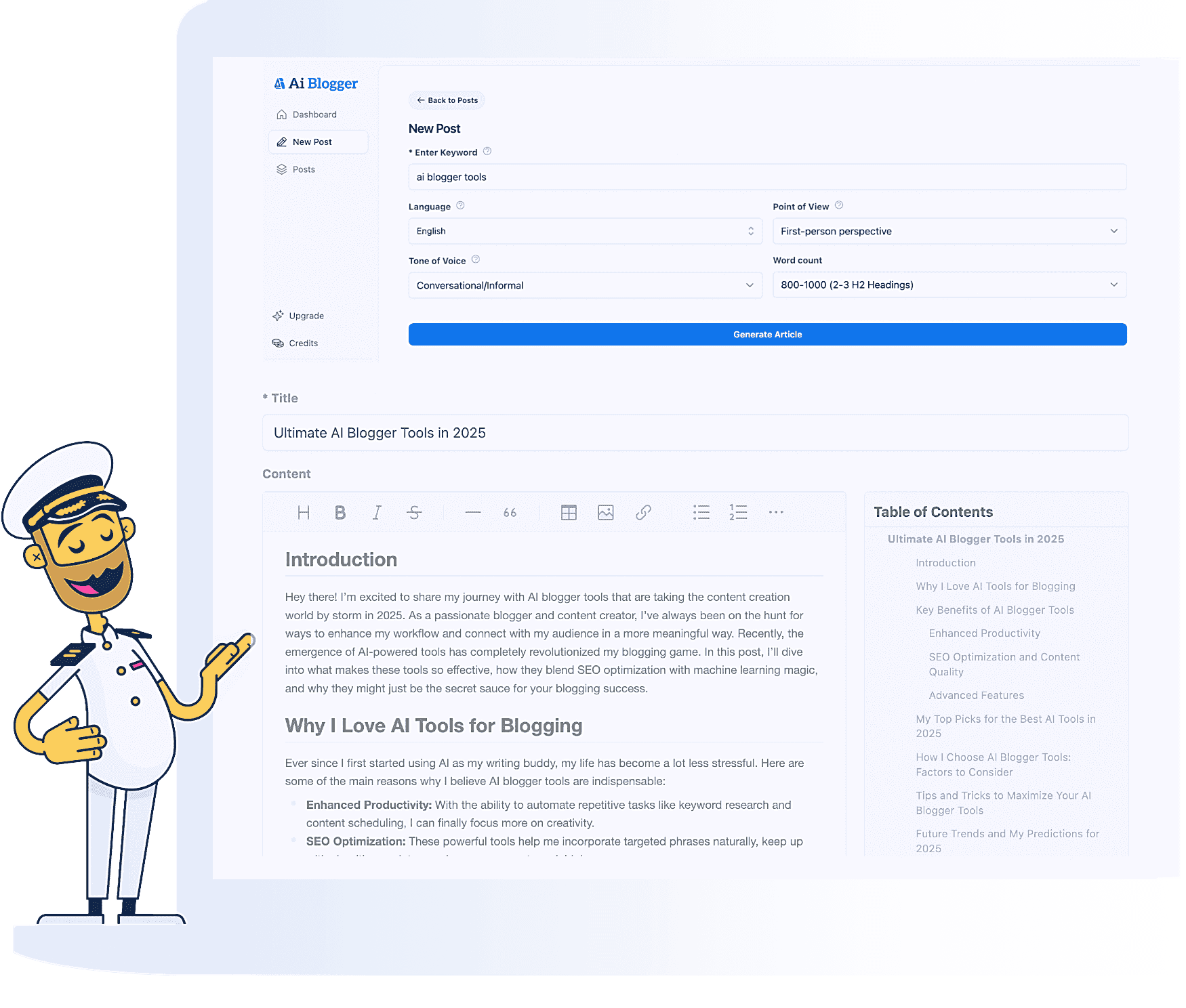 AI Blogger - Product Image