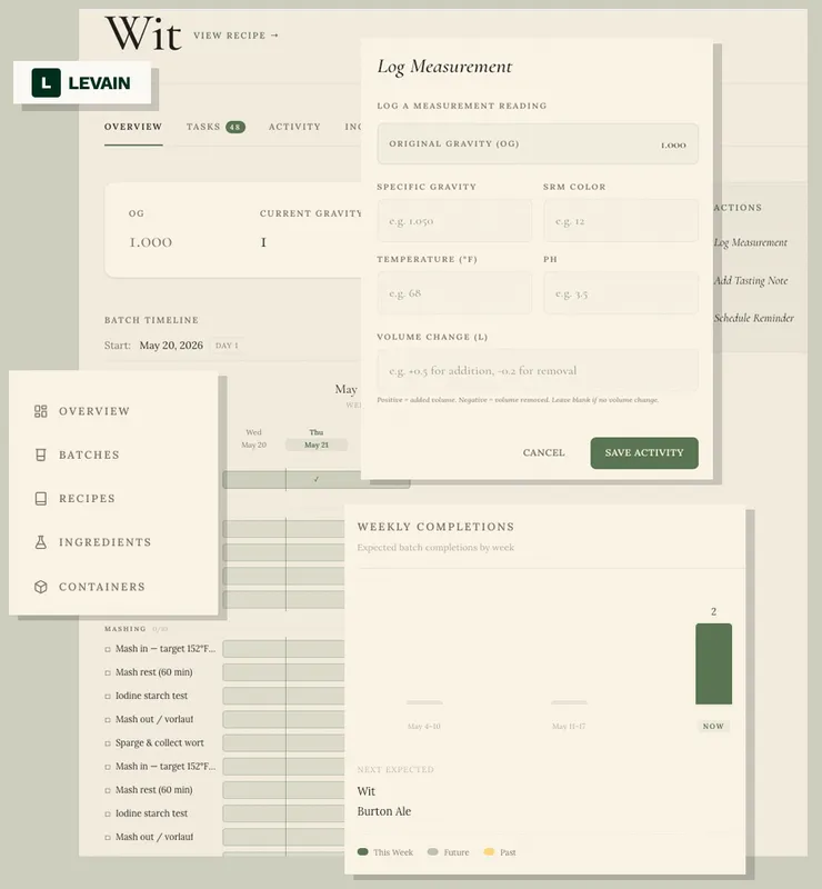 Levain product screenshot