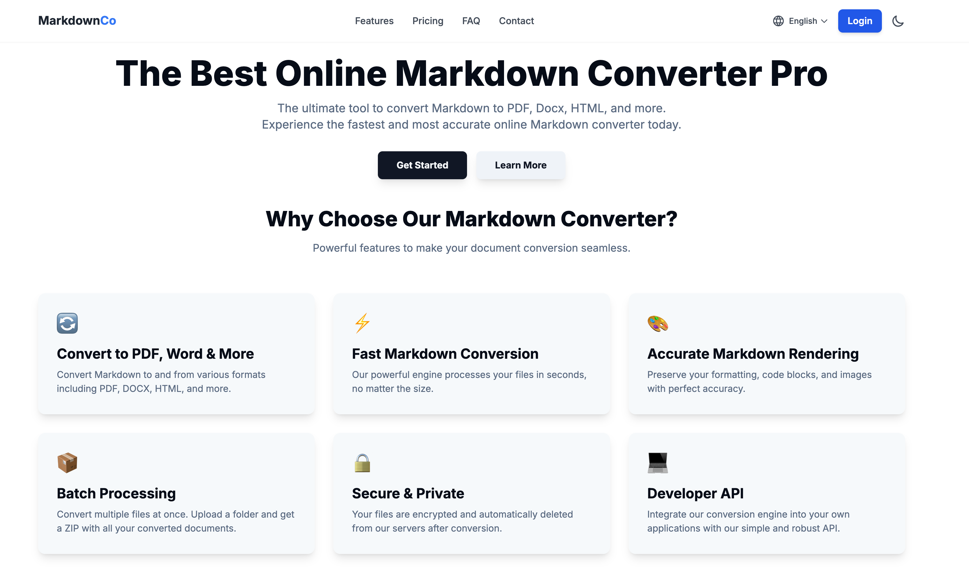 Markdown Converter Pro product screenshot