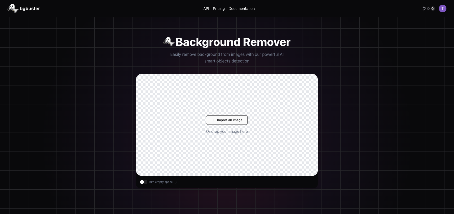 bgbuster product screenshot