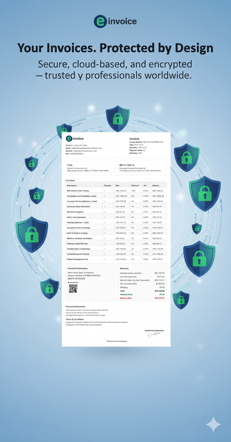 Elnvoice product screenshot