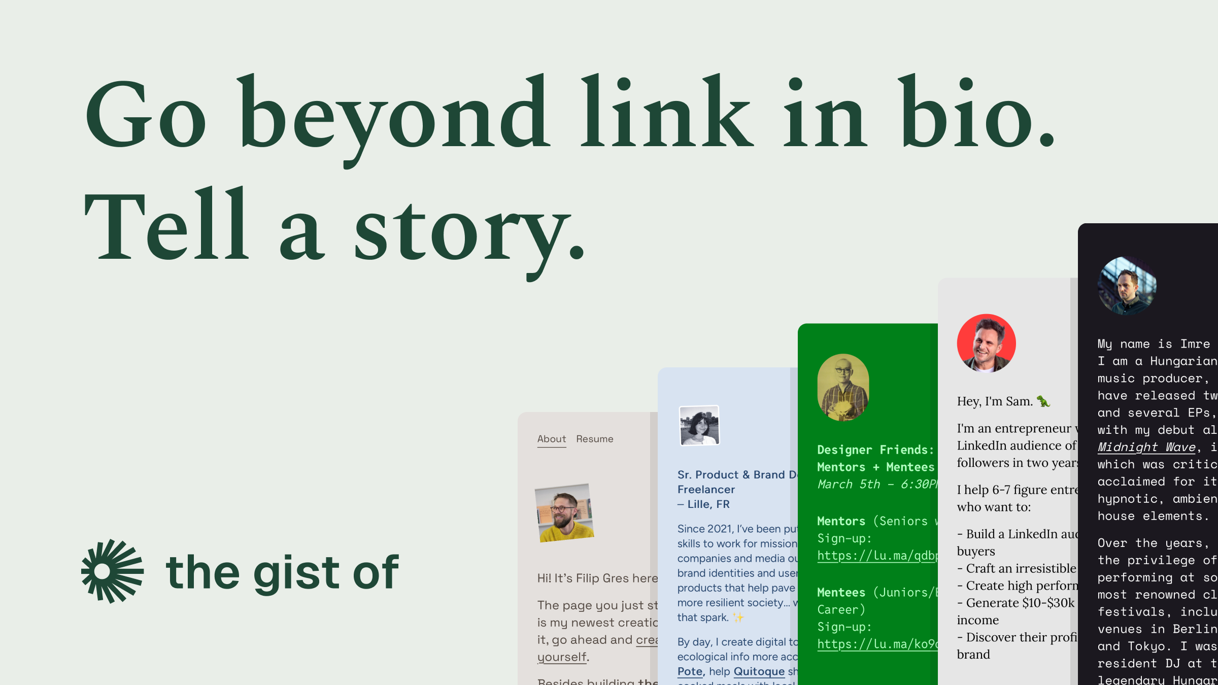 the gist of - Product Image