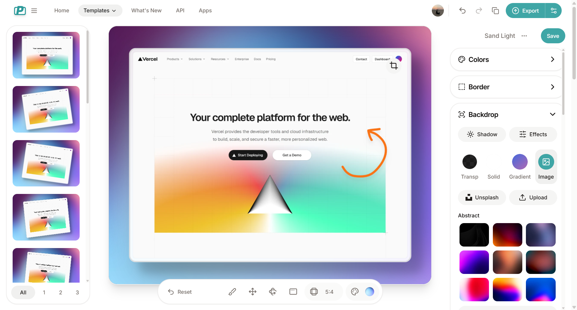 PostSpark product screenshot