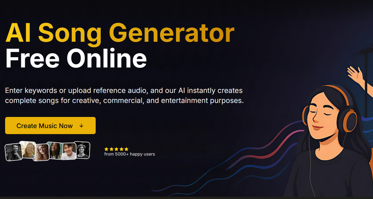 AI Song Generator Free Online - Product Image