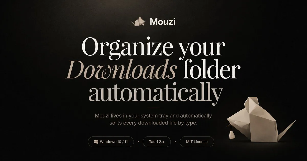 Mouzi product screenshot