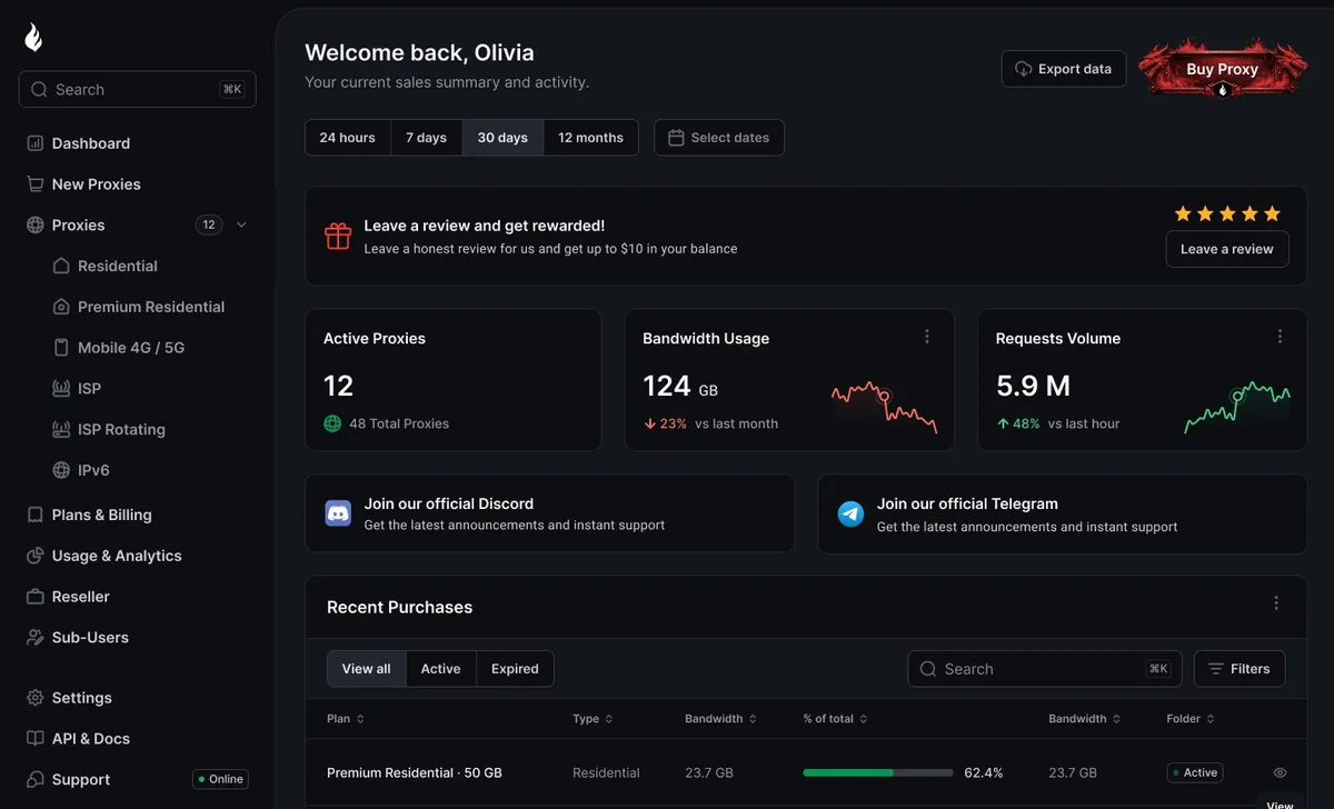 FlameProxies product screenshot