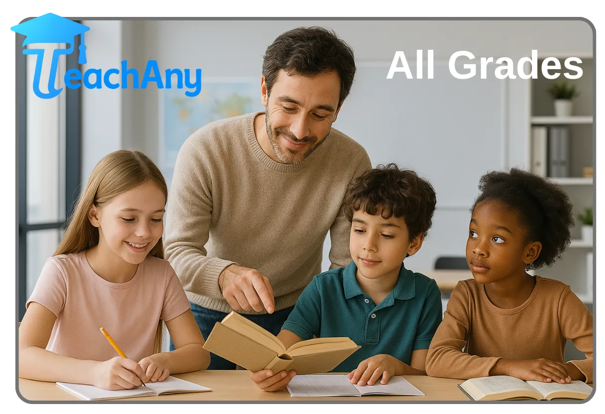 TeachAny - Product Image