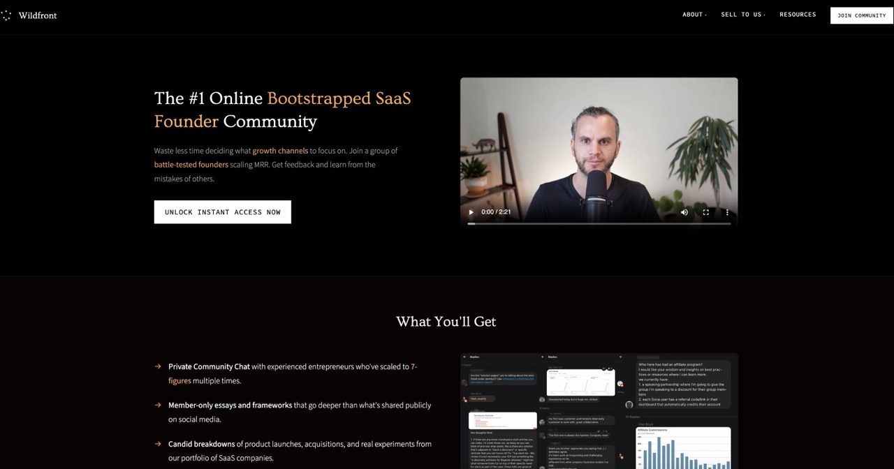 Wildfront product screenshot