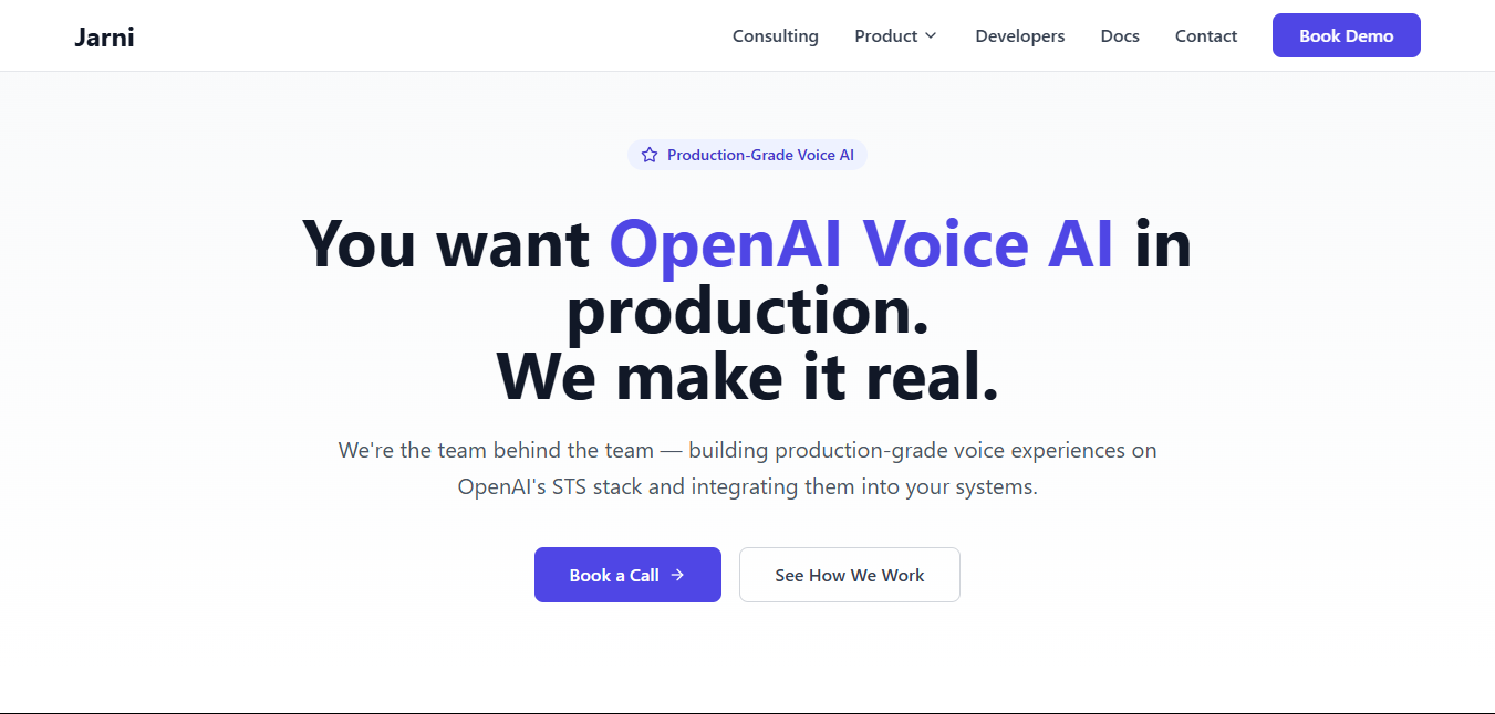 Jarni AI - Product Image