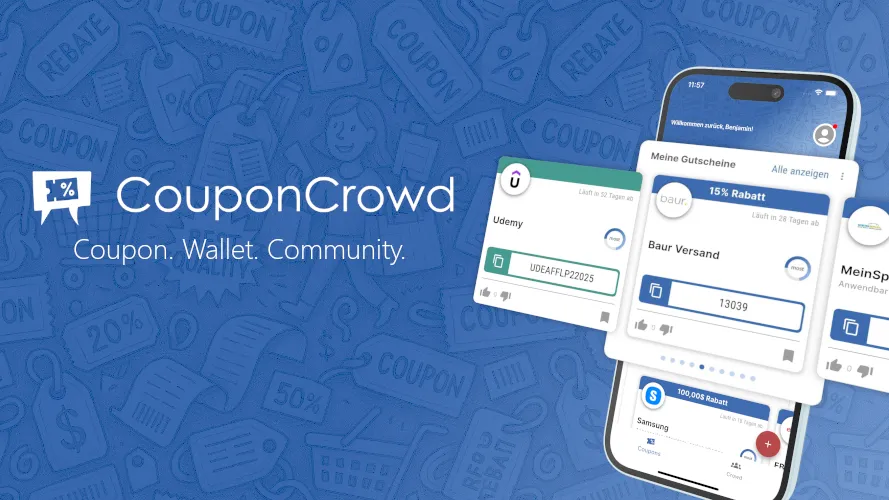 CouponCrowd App - Coupon Wallet product screenshot