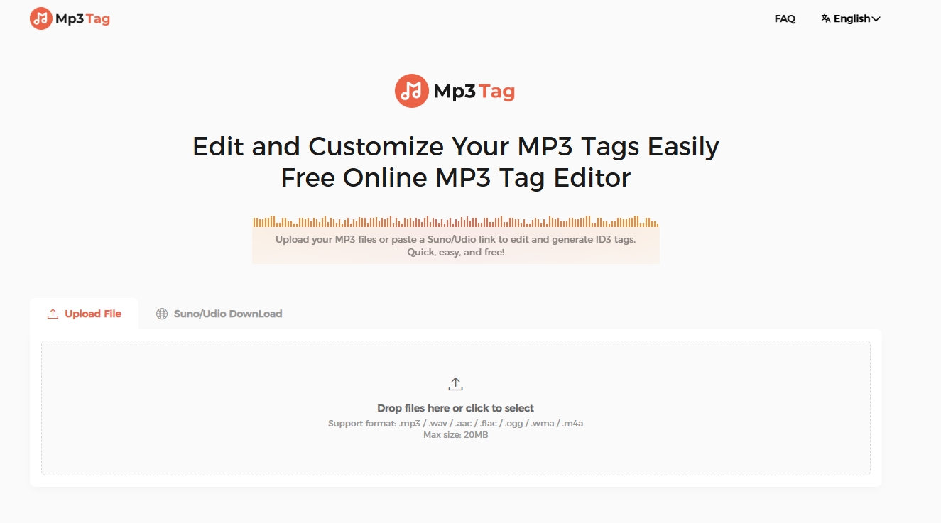 MP3 Tag Editor product screenshot