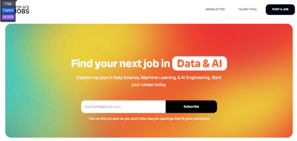 Top AI's Jobs - Product Image