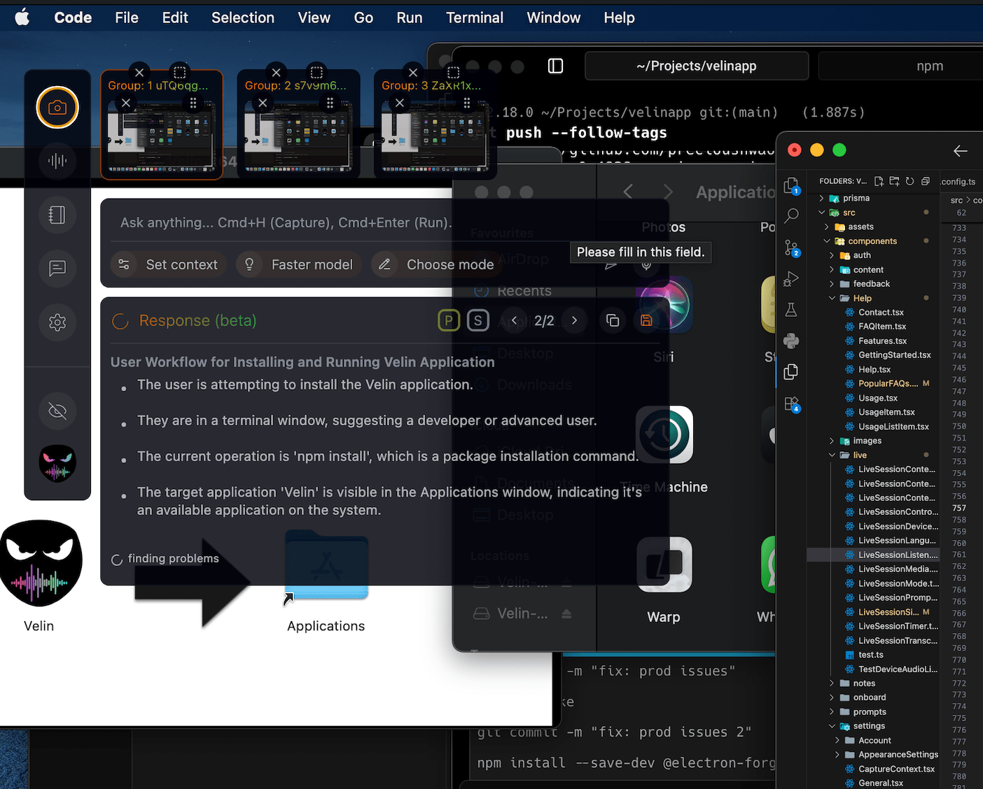 Velin AI: F**k Interview-coder apps - Product Image