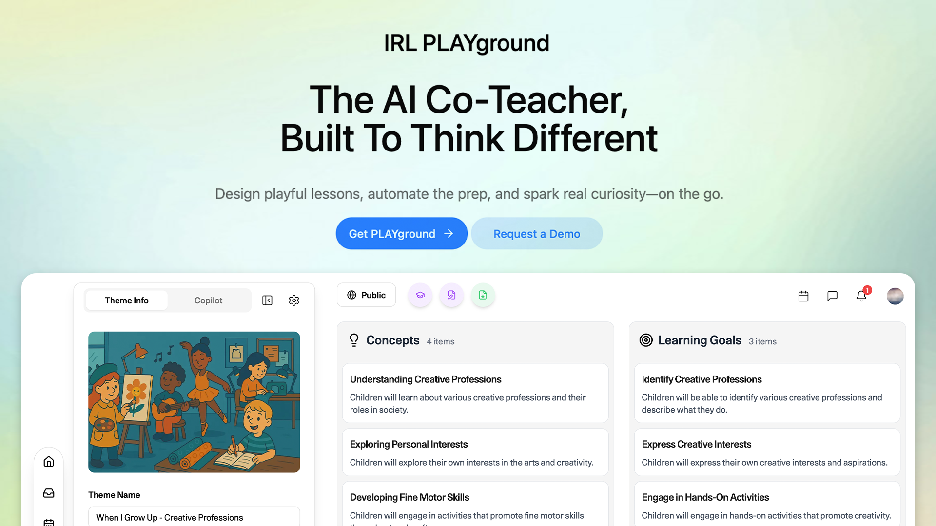 IRL PLAYground - Product Image