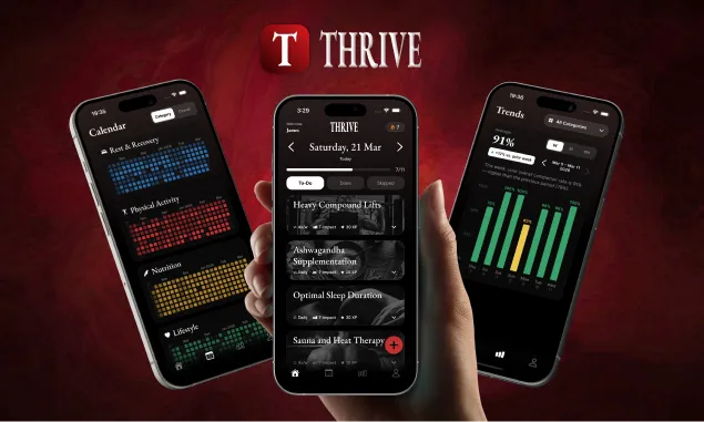 THRIVE product screenshot