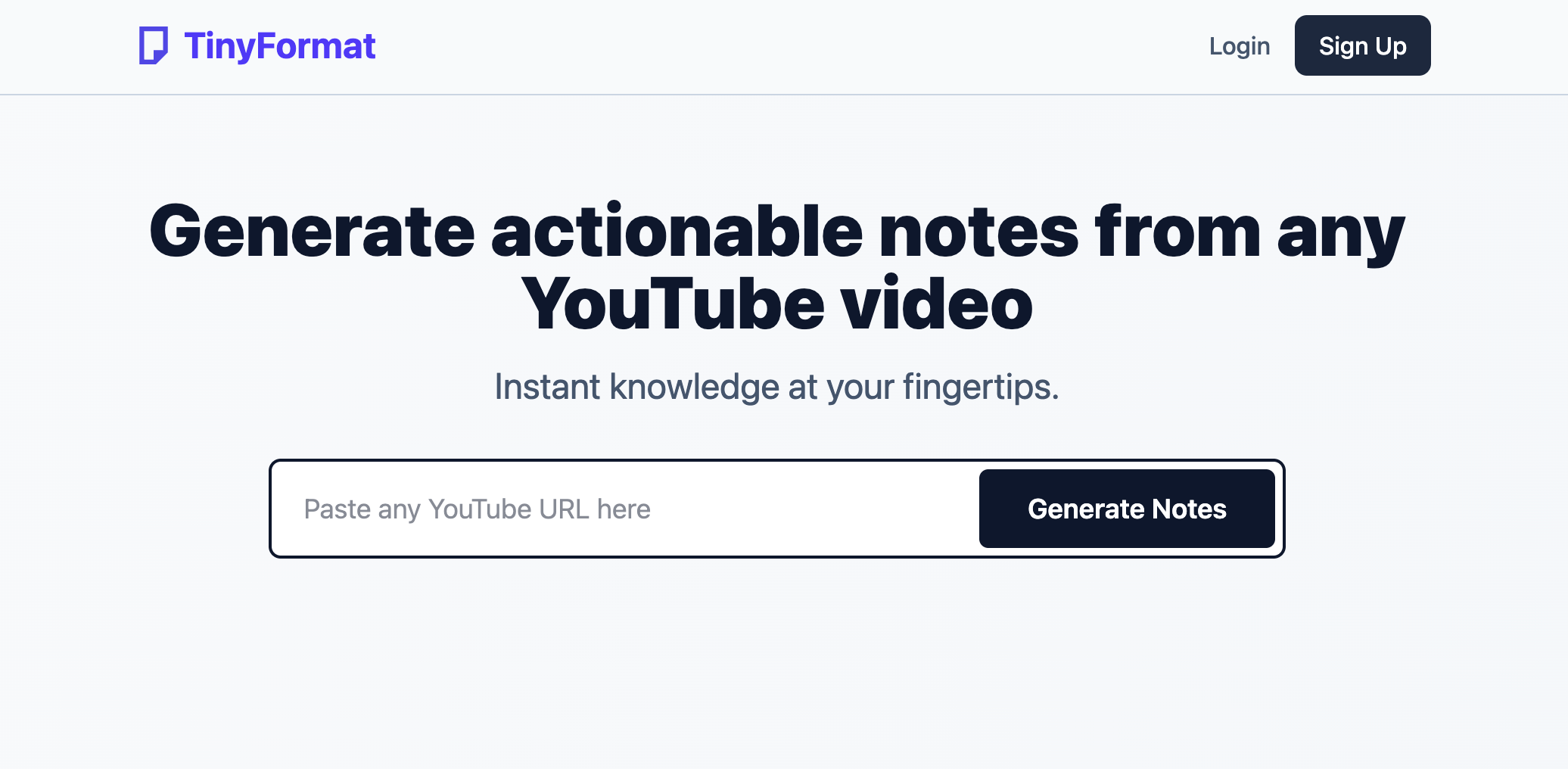 TinyFormat - Product Image