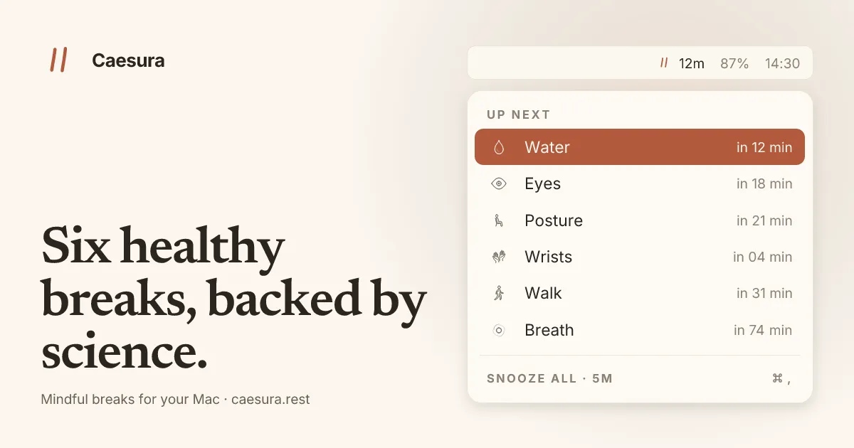 Caesura product screenshot
