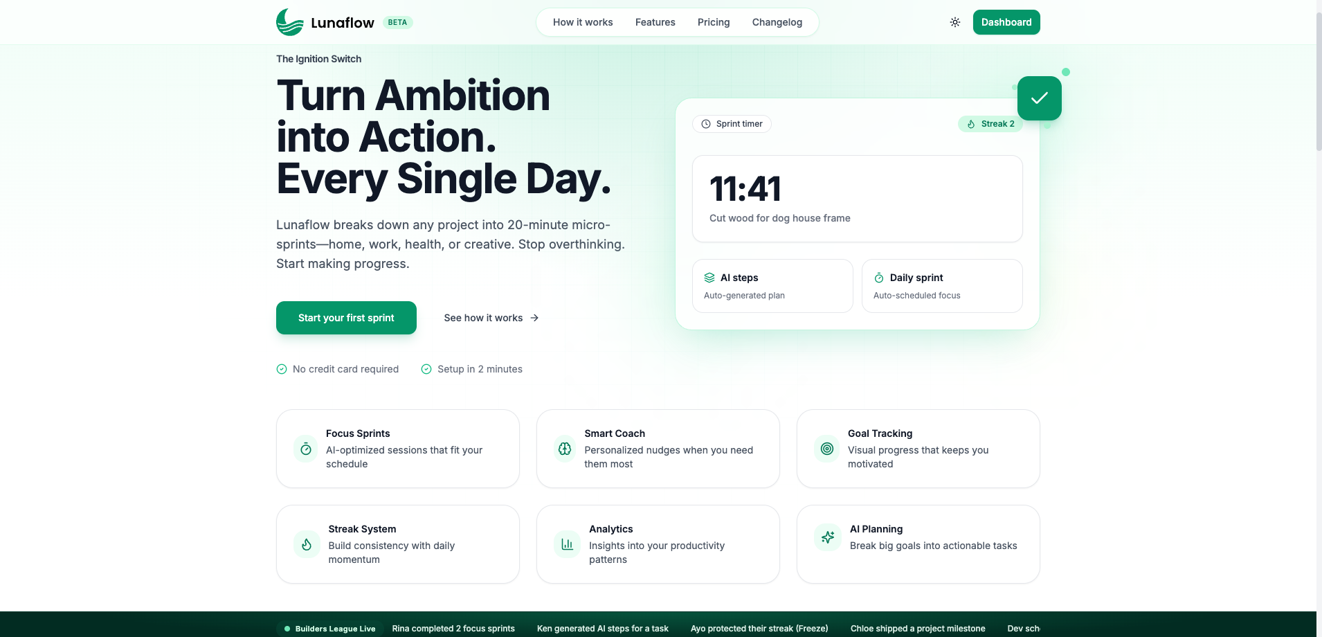 Lunaflow product screenshot