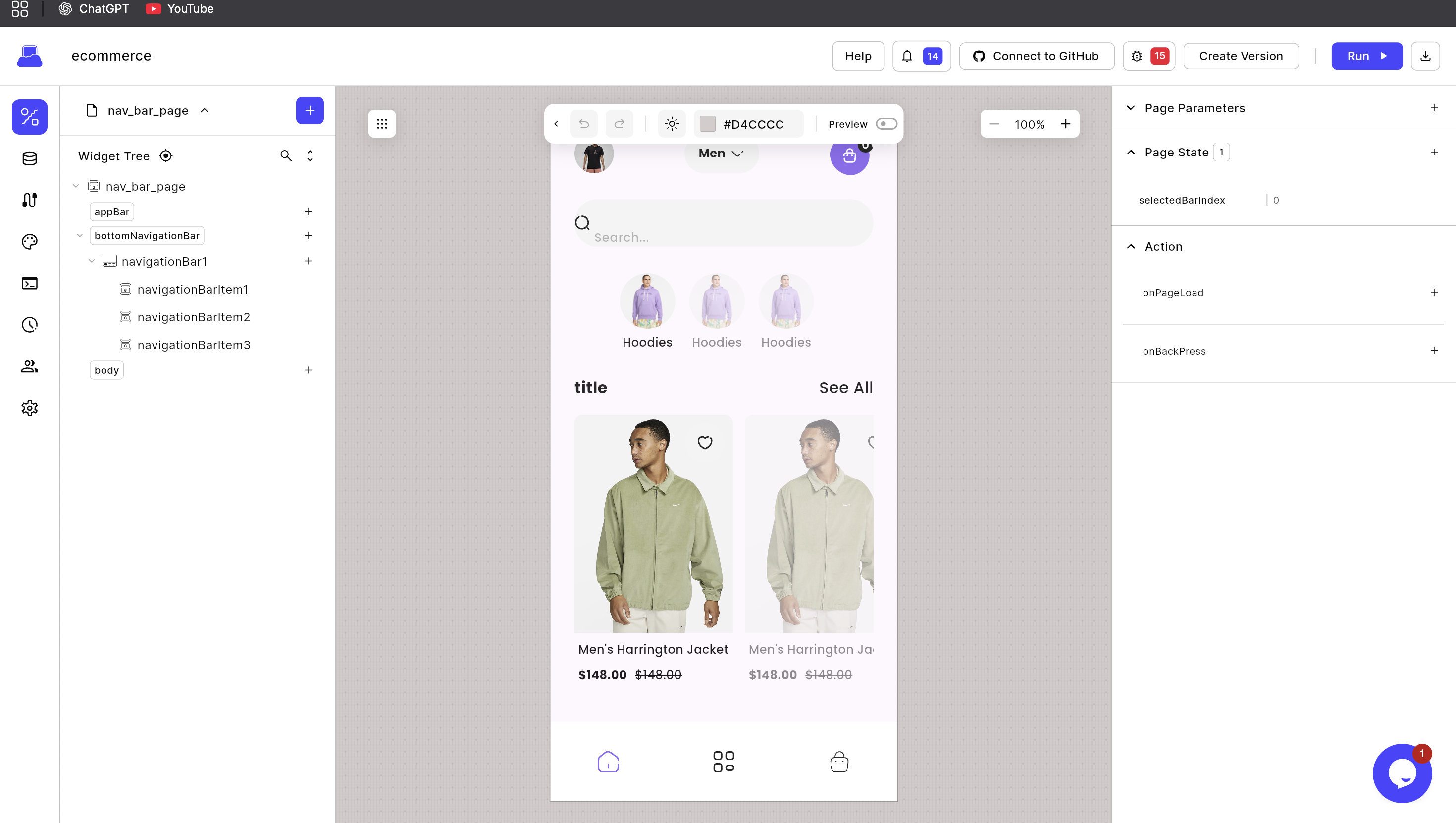 Digia product screenshot