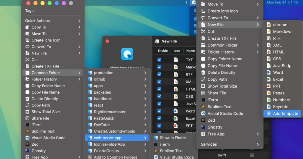 Menuist product screenshot