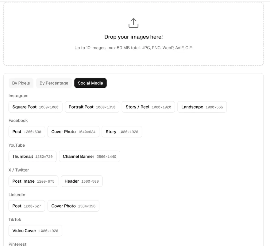LeanImg product screenshot