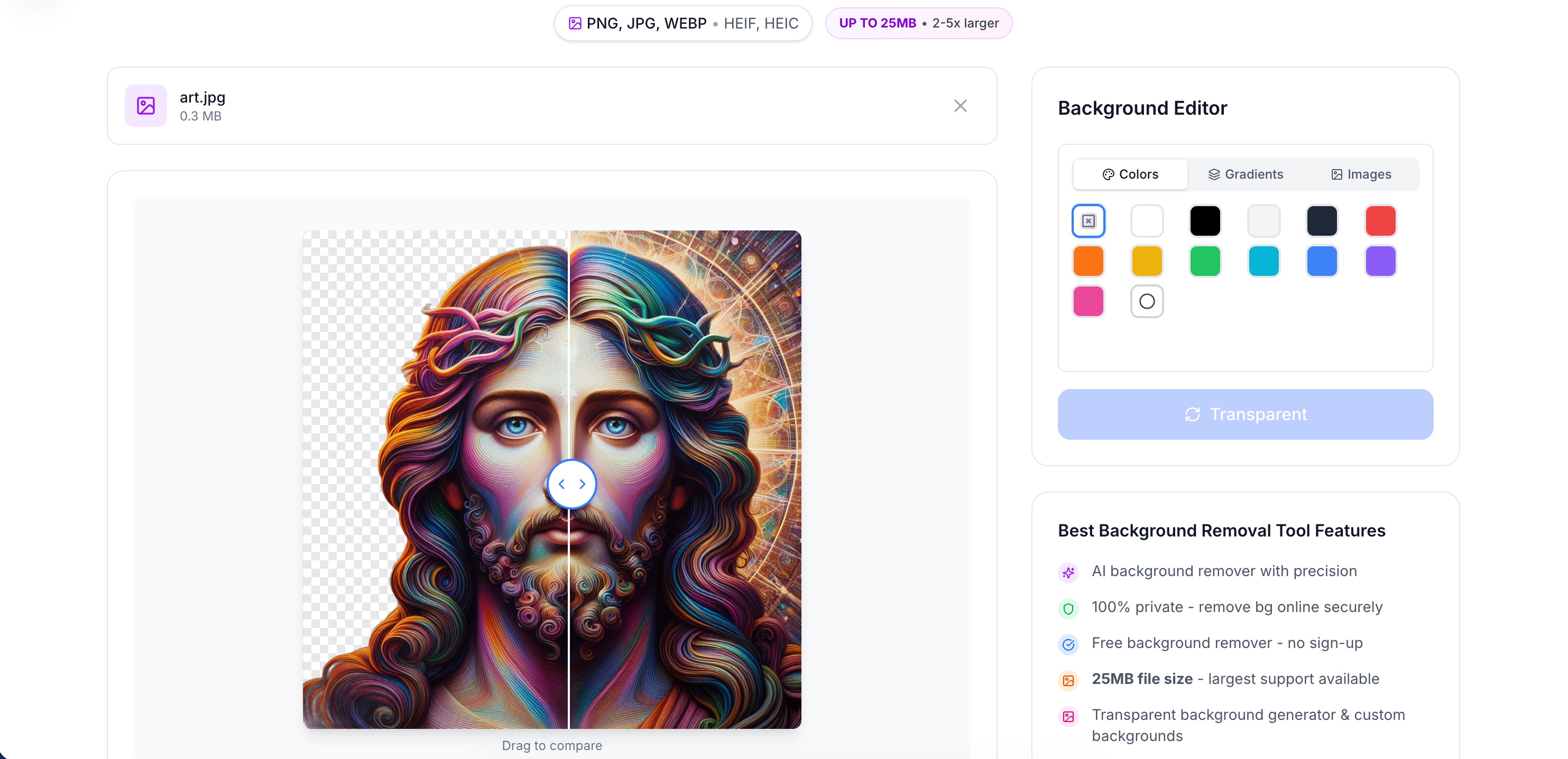 Background Remover product screenshot