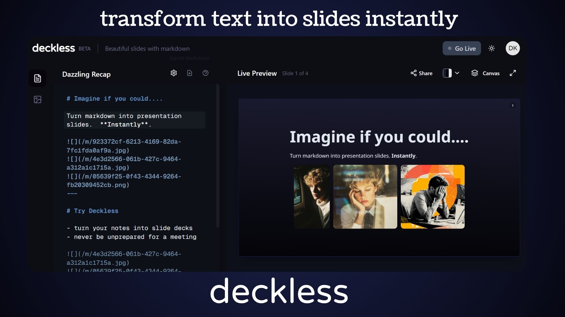 Deckless - Product Image