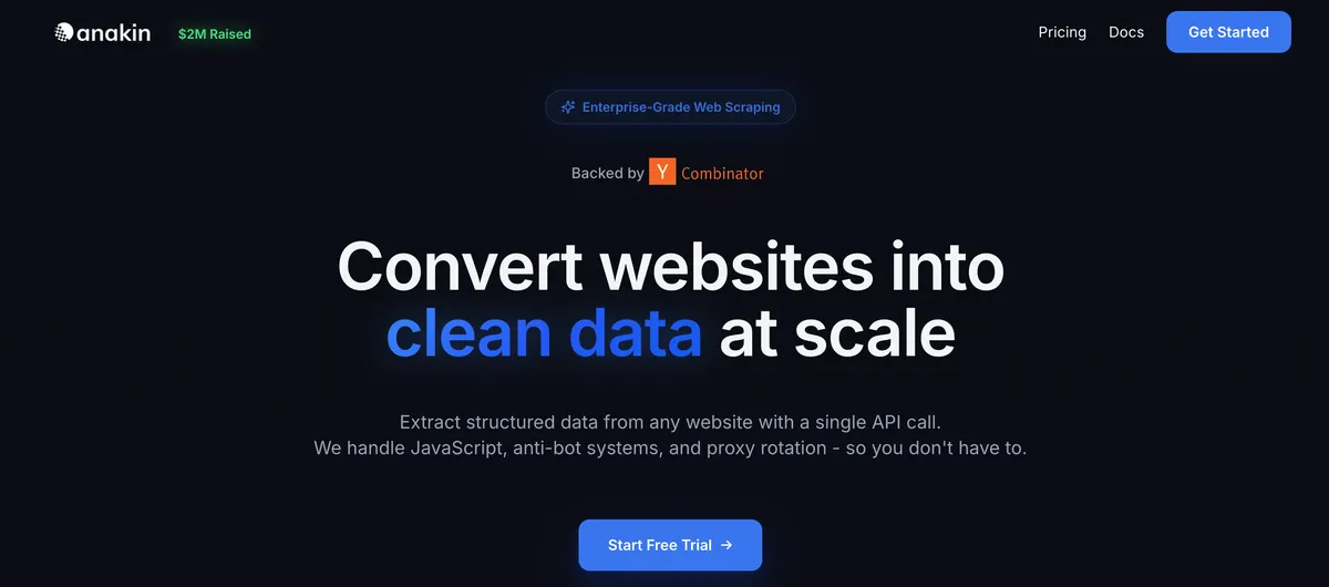 Anakin product screenshot
