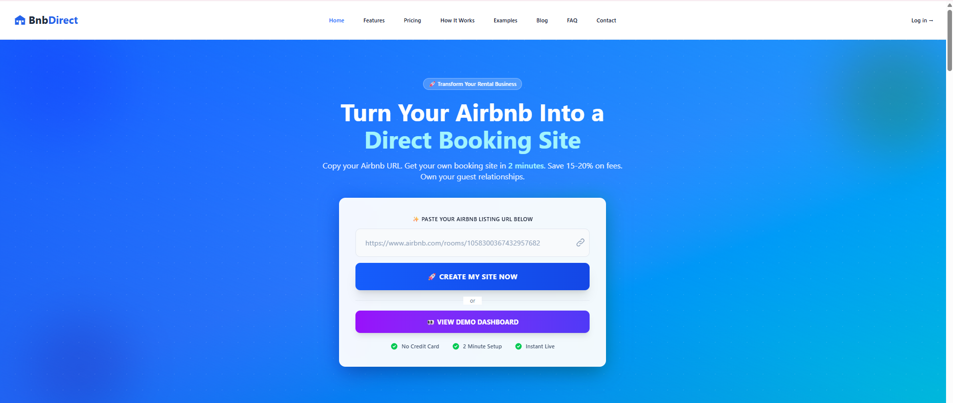 BnbDirect product screenshot