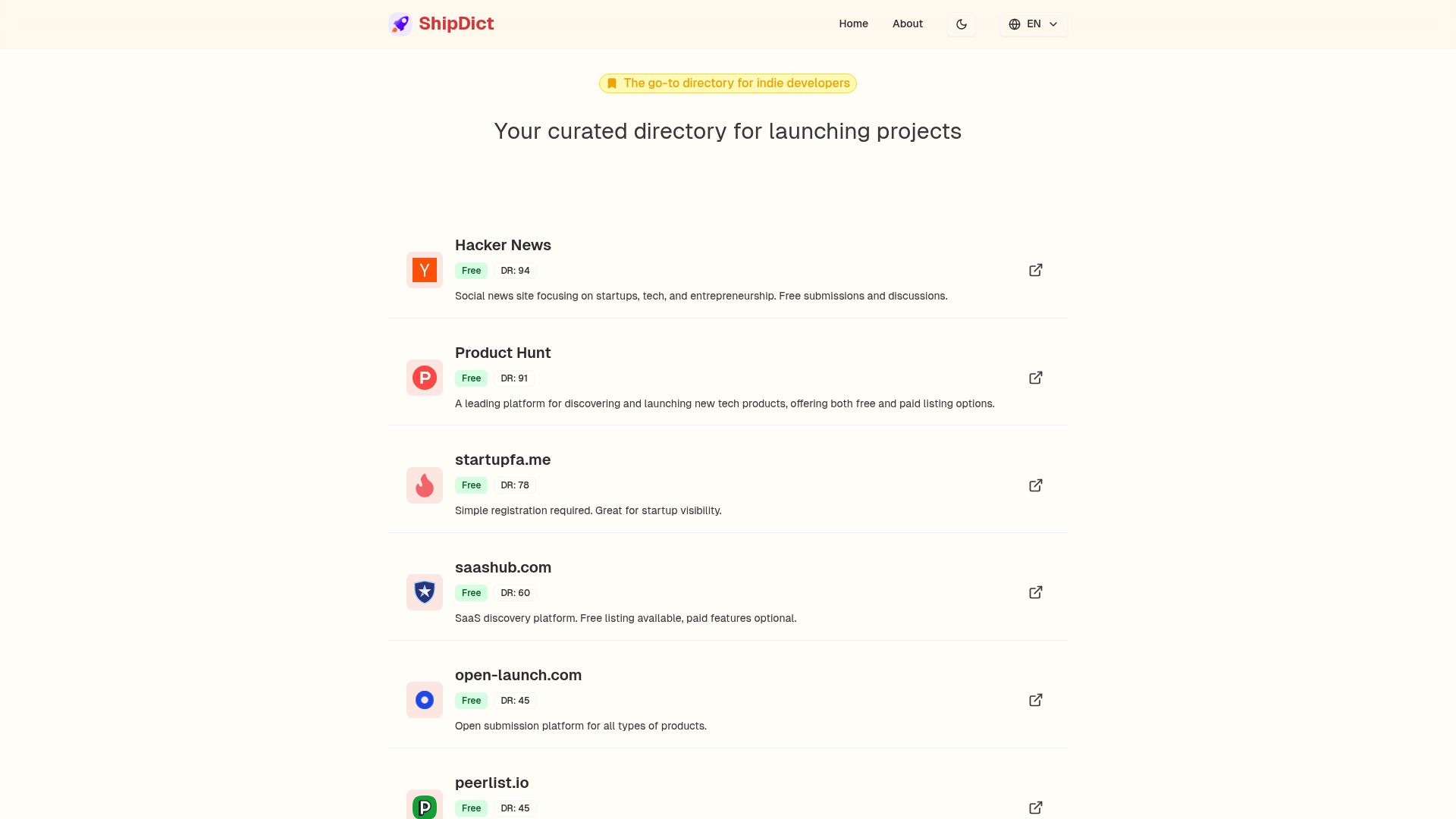 ShipDict - Product Image