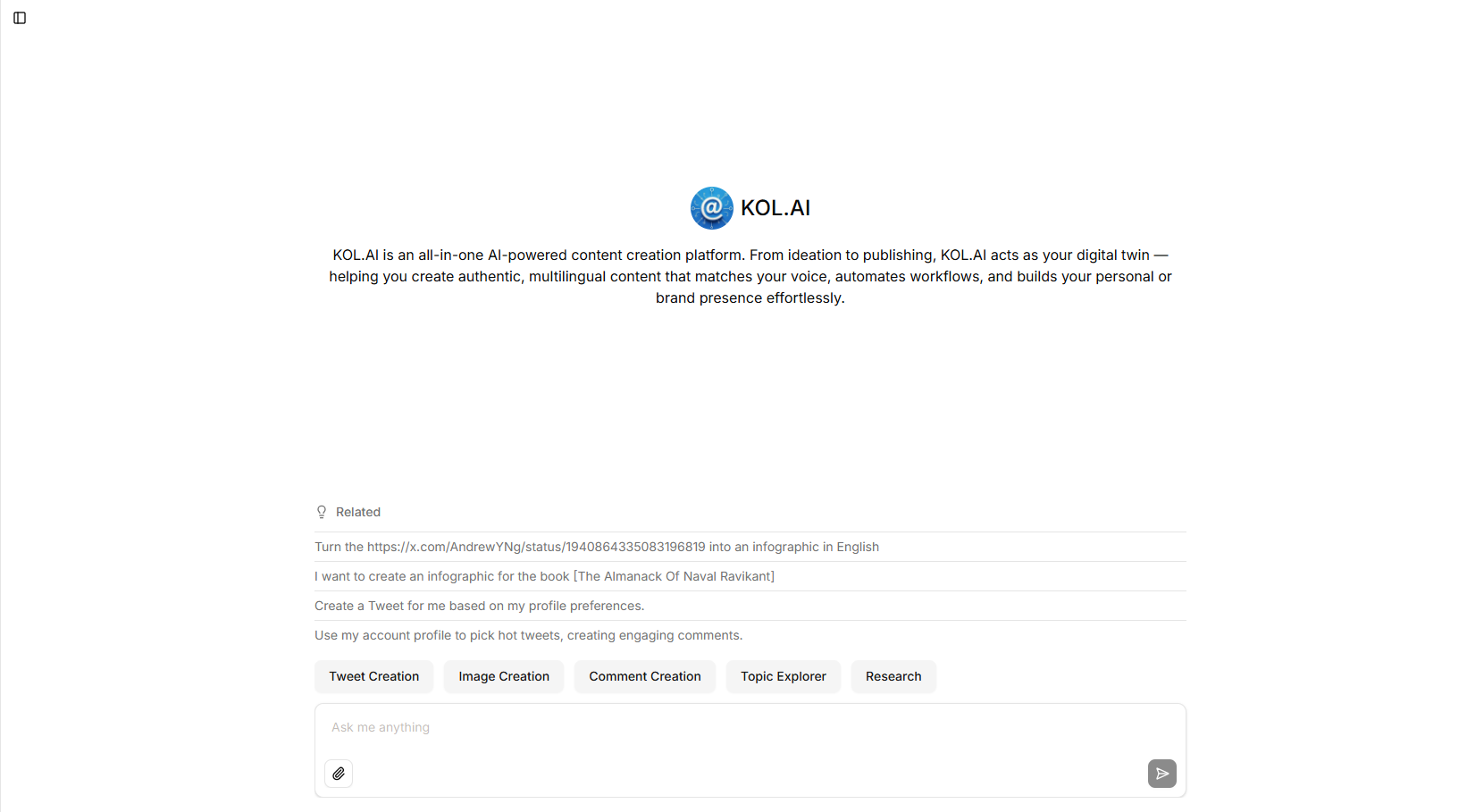 KOL.AI - Product Image