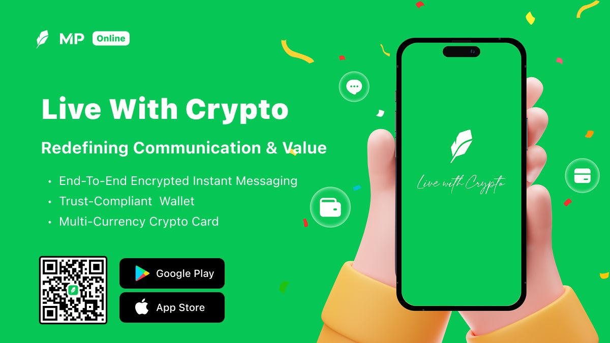 MP Chat - Live with Crypto. product screenshot