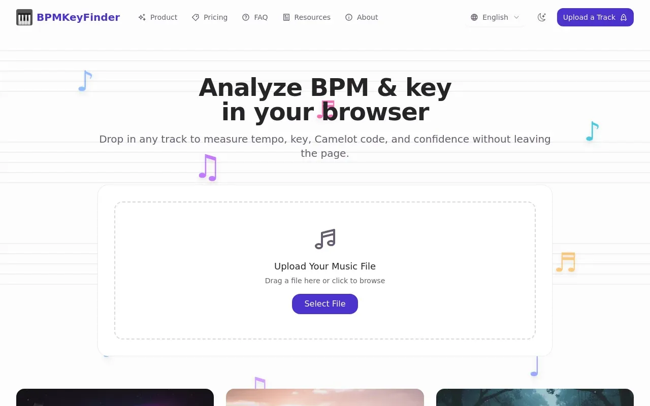 BPMKeyFinder product screenshot