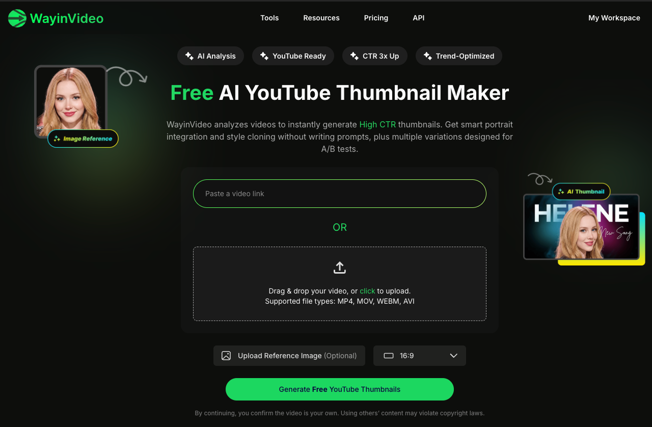WayinVideo product screenshot