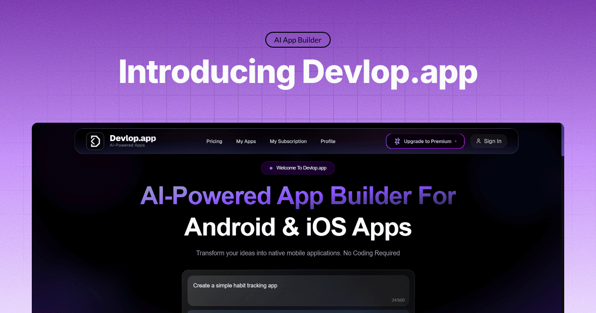 Devlop.app - Product Image