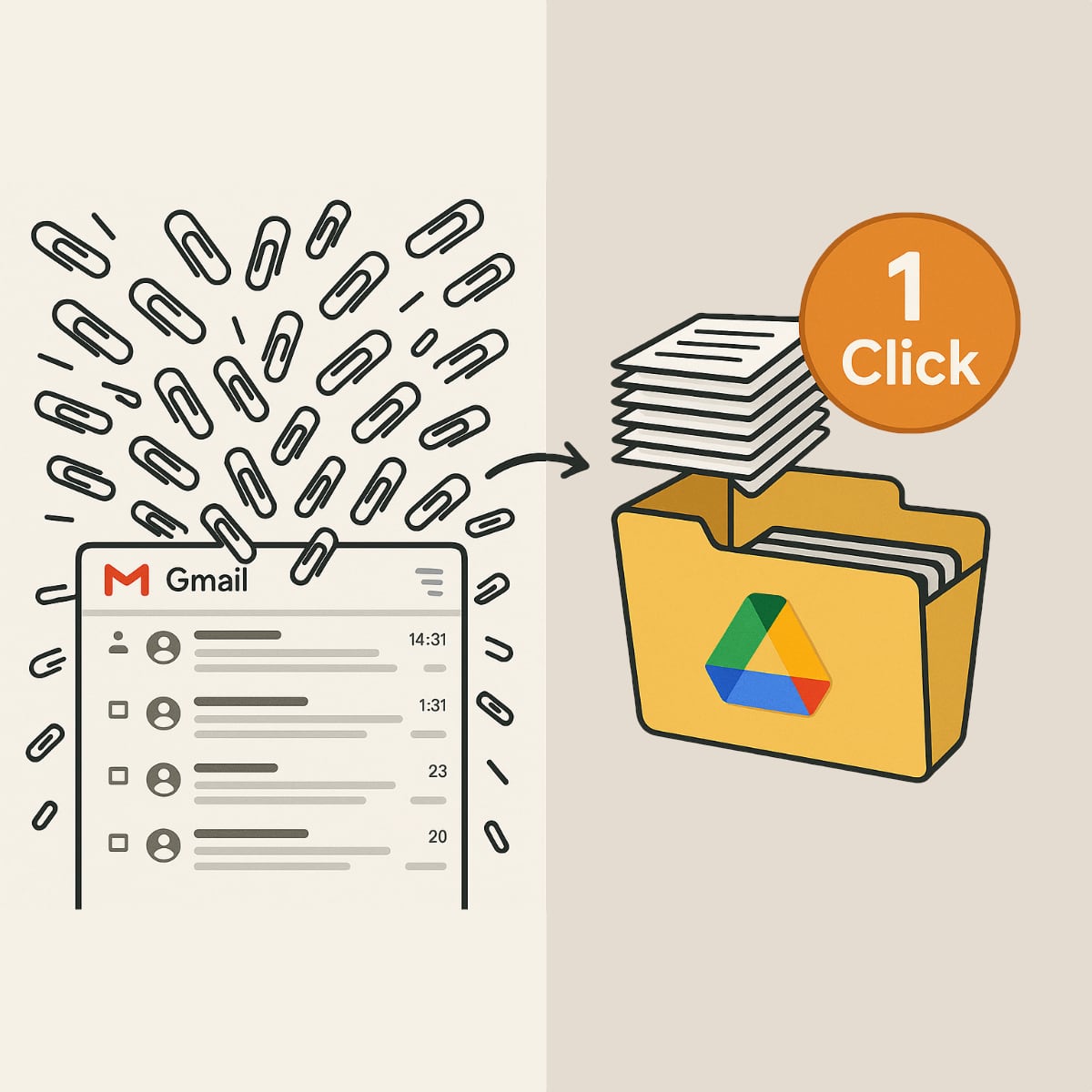 Save Bulk Gmail Attachments - Product Image