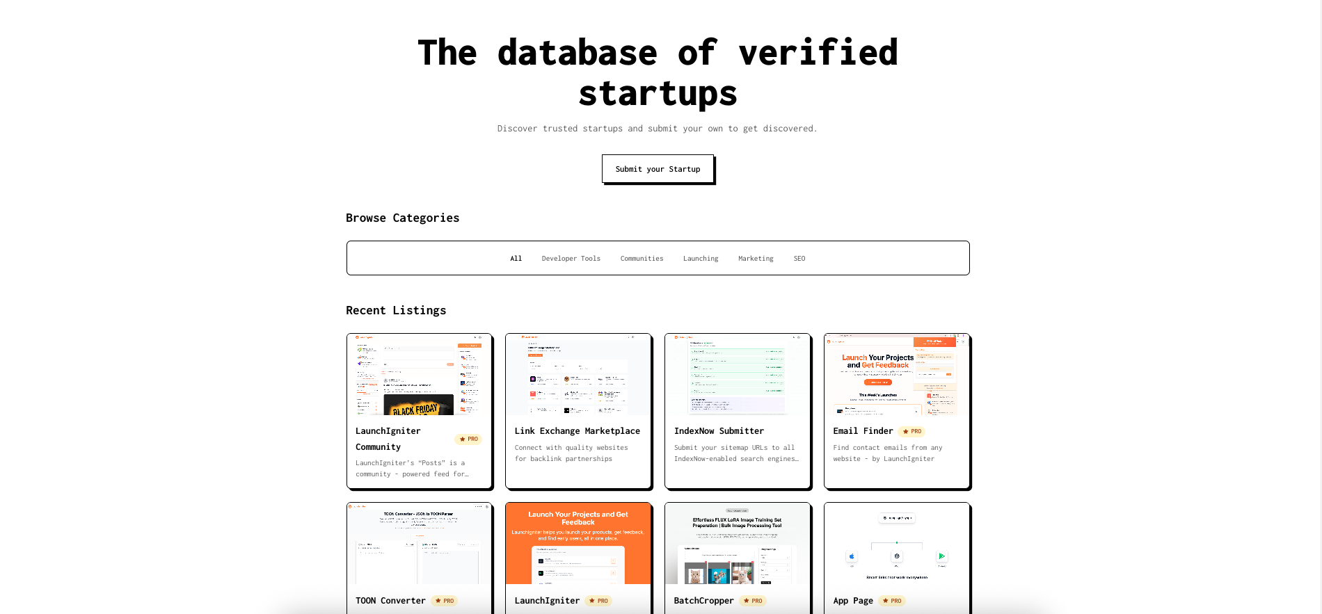 StartupTrusted product screenshot