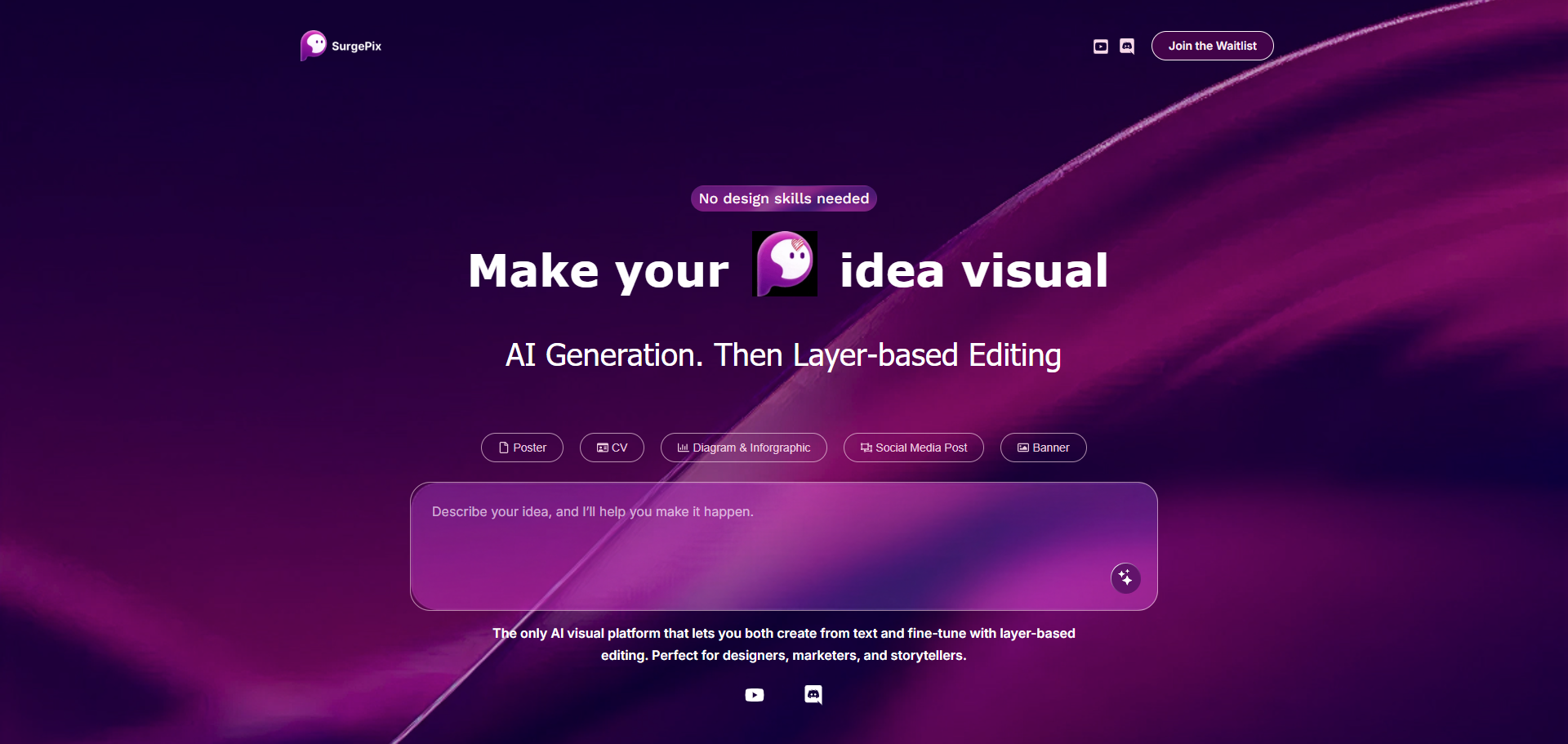 SurgePix product screenshot