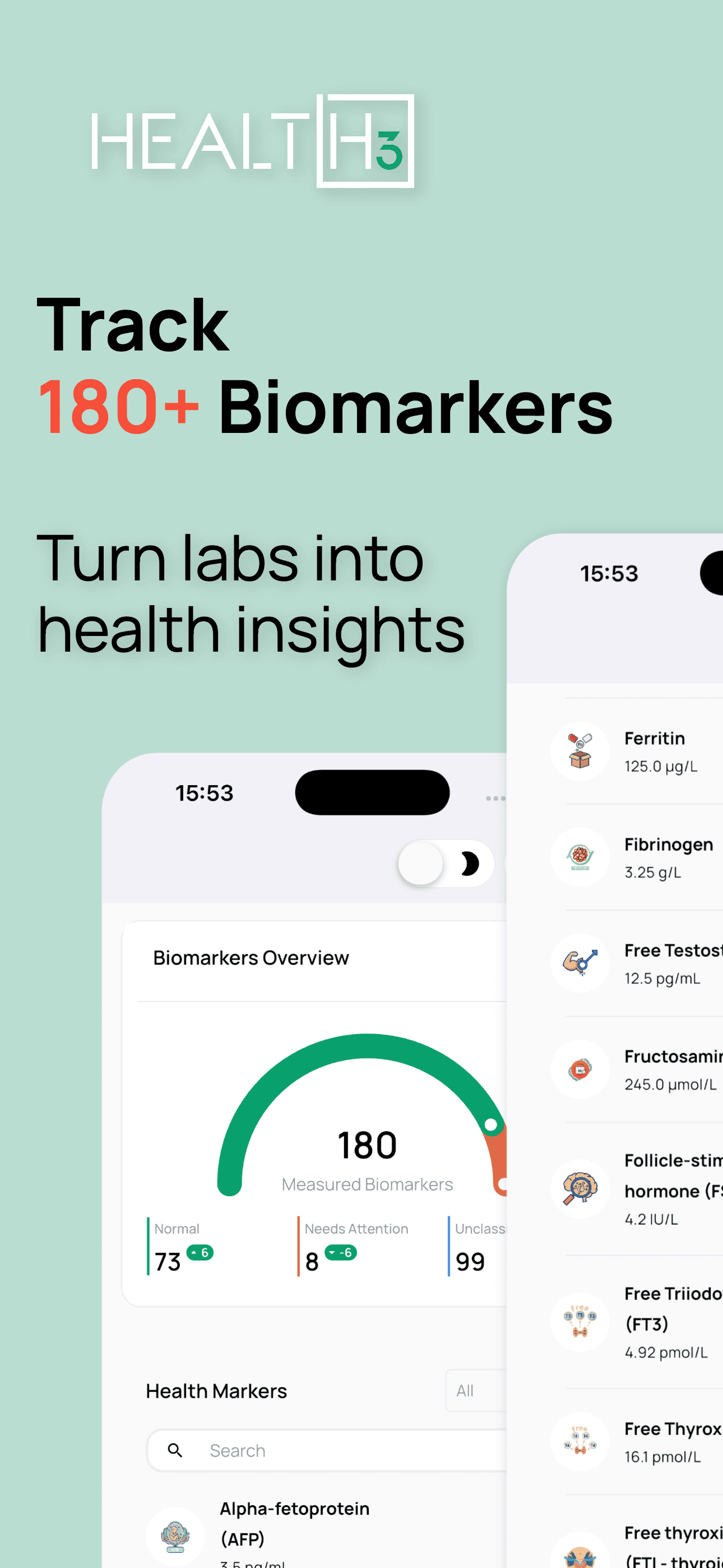 Health3 AG product screenshot