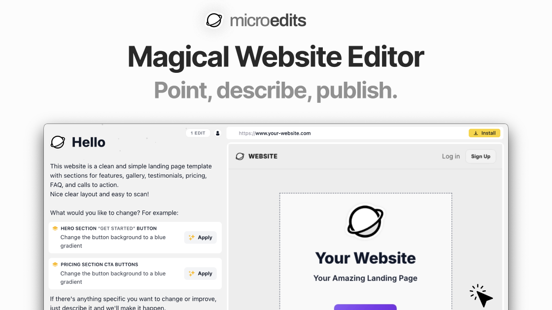 Microedits - Product Image