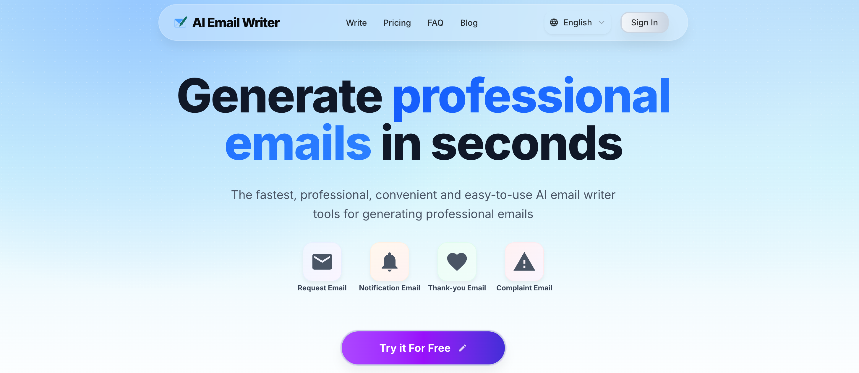 AI Email Writer - Product Image