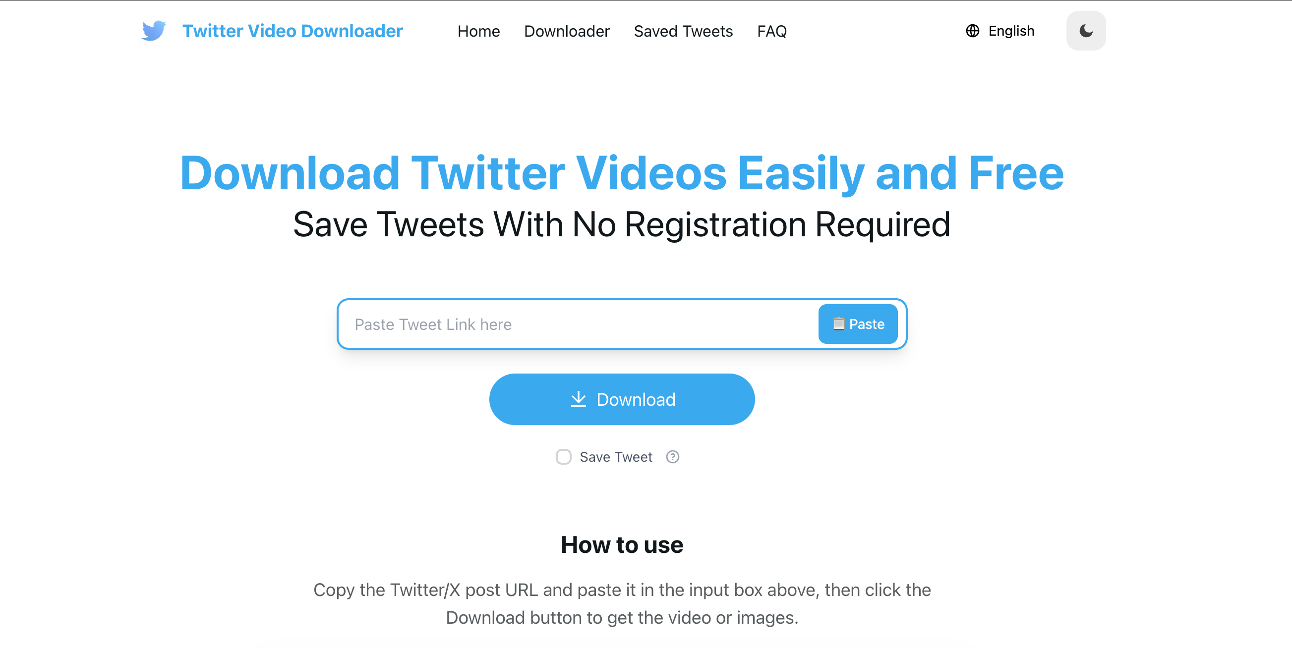 Twitter Video Downloader - Product Image